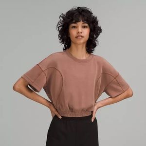 Lululemon Gathered Softstreme Tshirt Ancient Copper sz 6